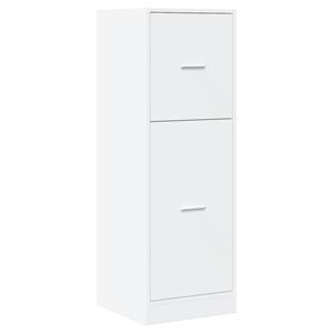 vidaXL Apothekerskast 40x41x118 cm bewerkt hout wit