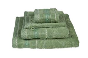 Pip Studio Jasmin Jacquard gastendoekje Groen 30x50 cm