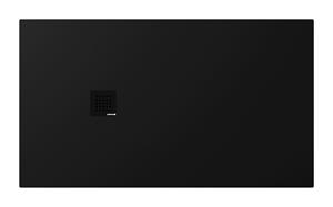 Polysan Treneca douchebak 140x80cm zwart mat