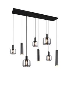 Trio Eettafel hanglamp Mataro met pendels 364100832