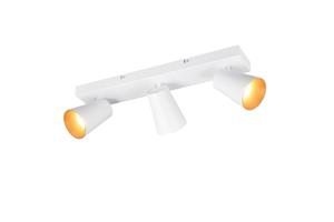 Trio 3-lichts opbouwspot Sharp wit 817100331