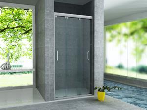SaniGoods Toru schuifdeur 3-delig 80cm chroom