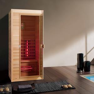 Sauna  Premiumline Sweden Infrarood 90x90x198 cm Hemlock Hout