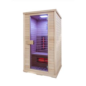 Sauna  Premiumline Finland Infrarood 110x100x200 cm Hemlock Hout
