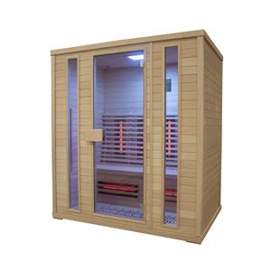Sauna  Premiumline Canada Infrarood 180x120x200 cm Hemlock Hout