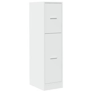 vidaXL Apothekerskast 30x41x118 cm bewerkt hout wit
