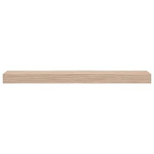 vidaXL Wandschapppen 2 st 60x23,5x4 cm bewerkt hout