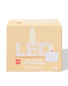 HEMA Oplaadbare Theelichtjes - 4 Stuks