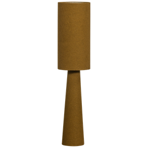Loft vloerlamp metaal/boucle tapenade 130xo30cm