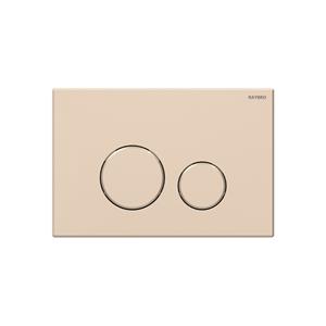 Raybro Bedieningsplaat  Cortado 45 TBV Geberit UP100 UP320 Champagne Gold 
