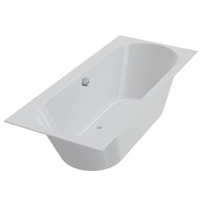 XenZ Ligbad Beterbad Madeira 180x80 cm Inclusief Badpoten Wit