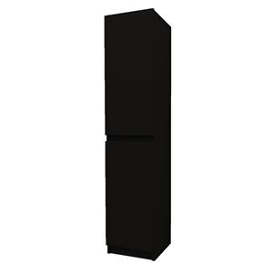 Boss & Wessing Kolomkast BWS Jupiter 160 cm 2 Deuren Zwart 