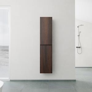 Boss & Wessing Kolomkast BWS Paris 2 Deuren 160x35x35 cm Sonoma Choco 