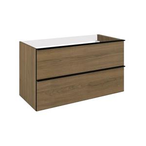 Allibert Wastafelonderkast  Loft Game 100 cm Honing Halifax 