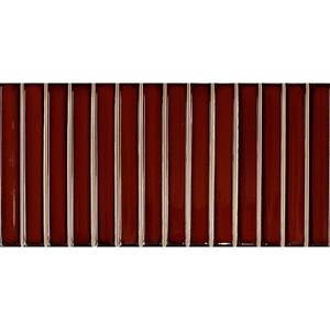 Stardos Mozaïek  Bars 12.5x25 cm Glossy Red 