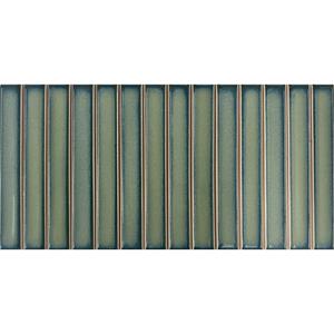 Stardos Mozaïek  Bars 12.5x25 cm Glossy Green 