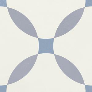 Mykonos Vloer en Wandtegel  Hydrolic Calisson Blauw 20x20 cm 