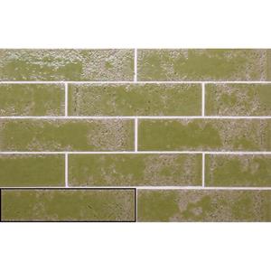 Stardos Wandtegel  Pukka 6,4x26 cm Moss Green 