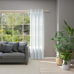 Neutex for you! Gordijn Allure Ooggordijn met metalen ogen, breedte 140 cm, op maat (1 stuk)