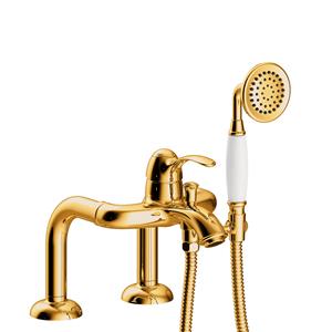 Tres Badrandkraan  Clasic Mengkraan Opbouw Incl. Handdouche Goud