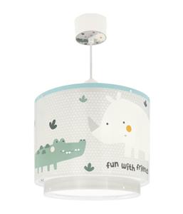 Dalber Kinderkamer hanglamp Rhino & Croco Ø 26cm 60622