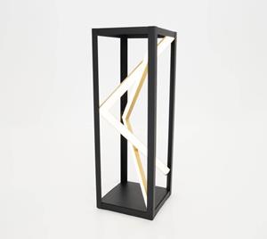 Stars of Light Design tafellamp Penela zwart met goud 390418