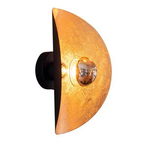 Stars of Light Zwarte wandlamp Saceda met goud 390394