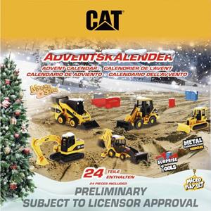 CAT Baustelle Adventskalender Speelgoed