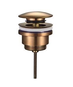 Mueller Bronzo luxe clickwaste 5/4 laag model geborsteld brons