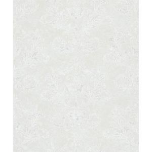 Praxis Vliesbehang Met Klassieke Ornamenten Lichtgrijs - Beige - Zandkleur