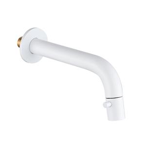 Fortifura Calvi Fonteinkraan - inbouw - uitloop 19.5cm - inkortbaar - mat wit SW1108833