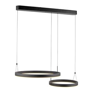 Paul Neuhaus Design hanglamp Esko zwart 2360-18