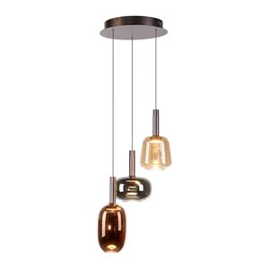 Paul Neuhaus Vrolijke hanglamp Irides 3-lichts rond 2679-70
