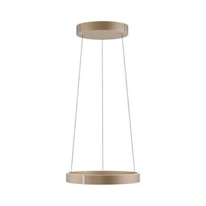 Paul Neuhaus Ronde hanglamp Pure E-Clipse brons Ø 50cm 2560-97