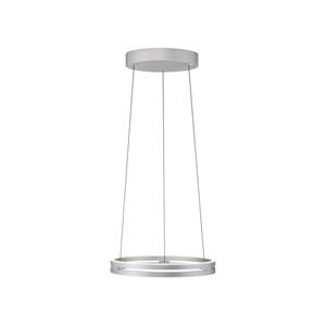 Paul Neuhaus Strakke hanglamp Pure E-Loop aluminium 2550-95