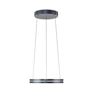 Paul Neuhaus Strakke hanglamp Pure E-Loop grijs 2550-15