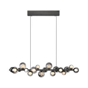 Paul Neuhaus Unieke hanglamp Pure E-Popup 18-lichts grijs 2557-15