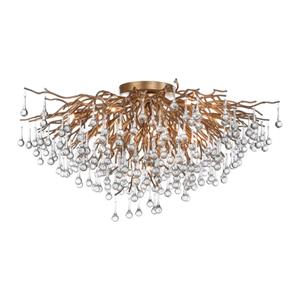 Paul Neuhaus Kroonluchter Icicle messing 100cm 8092-11