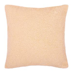 QUVIO Sierkussenhoes teddy - 45x45cm - Bruin