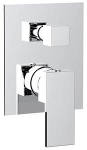 Sapho Cubemix thermostatische inbouw douchekraan chroom