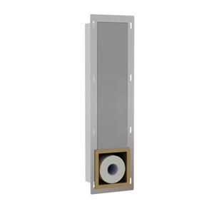 Fortifura Calvi Inbouw Reserve toiletrolhouder - Geborsteld Messing PVD (Goud) SW1126043/SW1126046