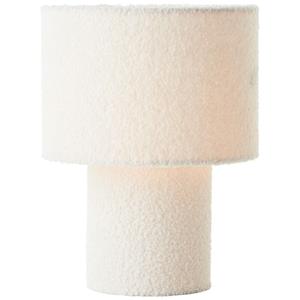 Brilliant Creme tafellamp Teddy Ø 23cm 60160/09