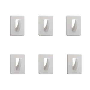 Tiger Baseline Rectangle Small Handdoekhaak Wit