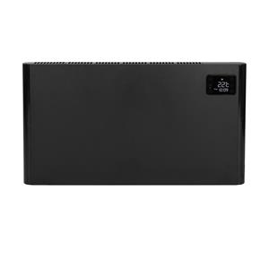 Eurom Convector Verwarming Sani Alutherm 1500W Voor in de Badkamer met Wi-Fi Zwart 