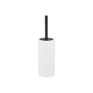 Toiletborstel  Ribbel Wit 