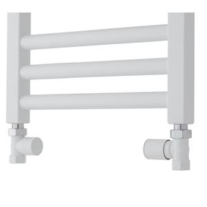 TVS Design Radiator Aansluitset TVS Valves 110 Wit 