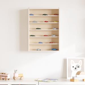 vidaXL Wandkast met 6 schappen 40x8,5x55 cm