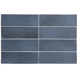 Equipe Ceramicas Equipe Cerámicas Premium Koko voor wand- en vloertegel - 15x5cm - 8mm - Donker blauw SW07314983-1
