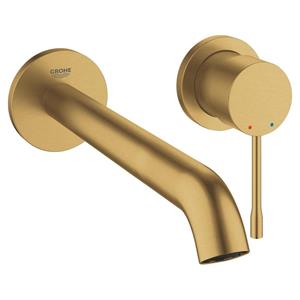 GROHE Essence New Wastafelkraan Inbouw - uitloop 23cm - L-size - met inbouwdeel - brushed cool sunrise SW97519 / SW28941
