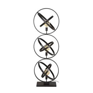 Hoyz Collection  Vloerlamp 3l Galaxy - Artic Zwart